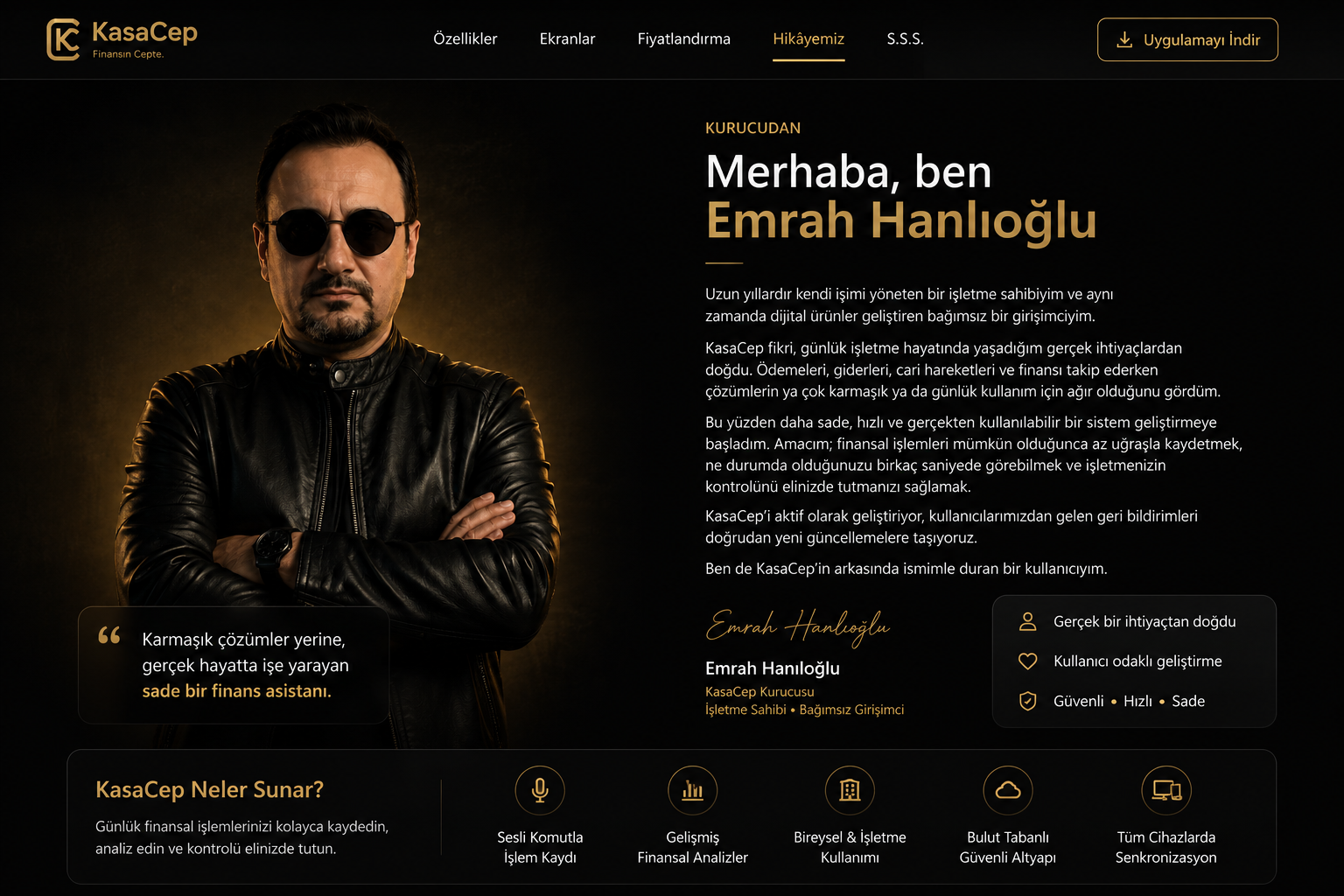 KasaCep kurucusu Emrah Hanlıoğlu’nun hikâyesi ve KasaCep’in sunduğu özellikler